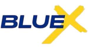 Blue X